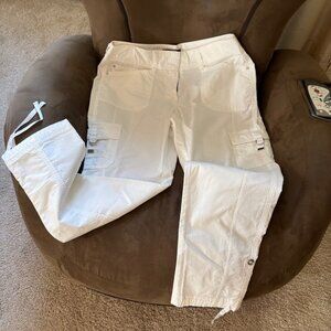 WHBM White Khakis